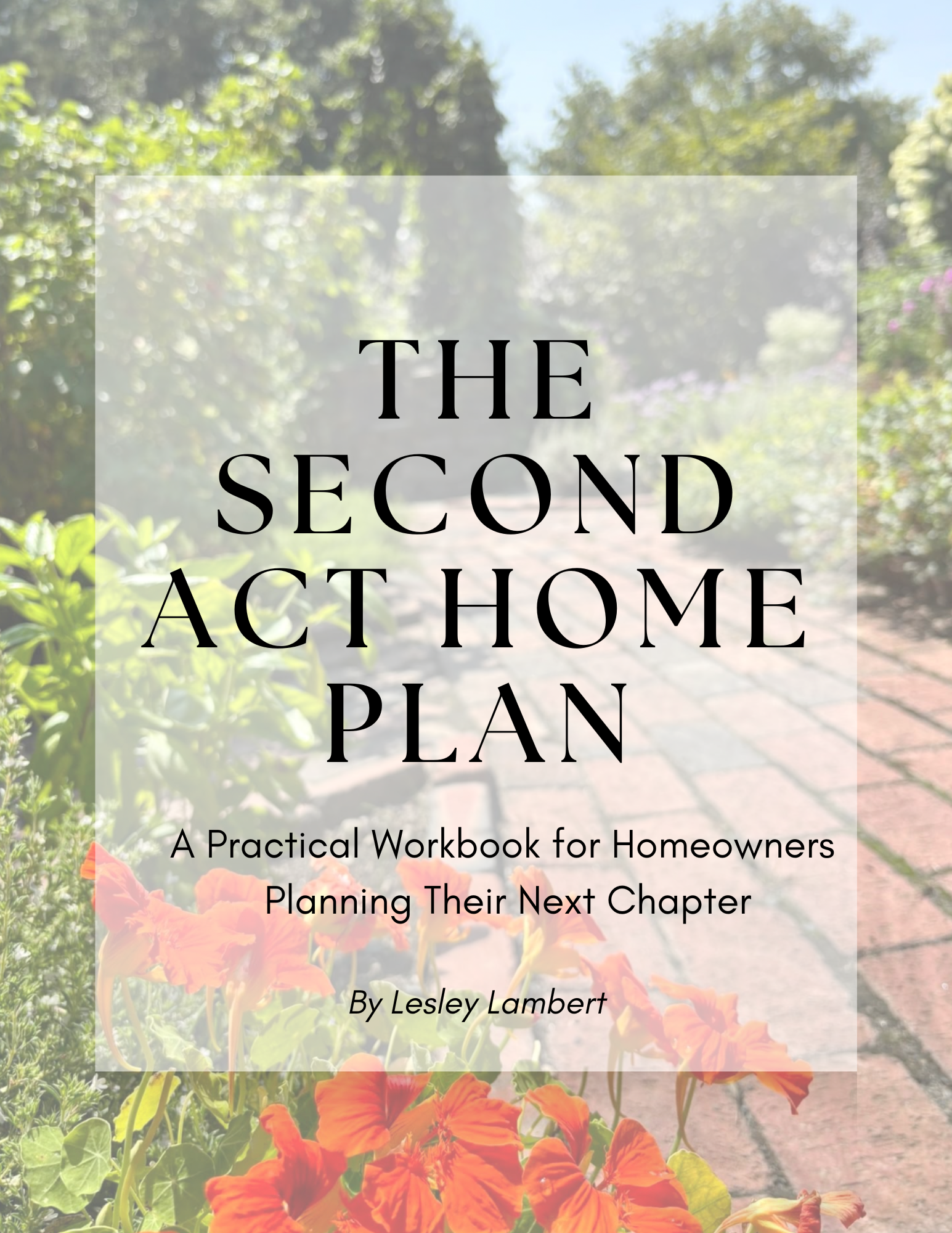 The Second Act Home Plan workbook cover